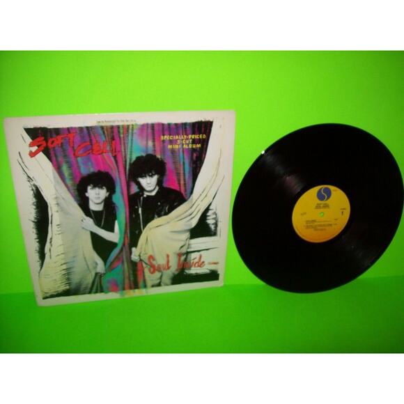 Soft Cell ‎Soul Inside Vinyl 12" Record SynthPop 1984 James Bond 007 Theme Promo - Picture 1 of 3